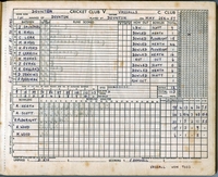 1957 - First game Doynton