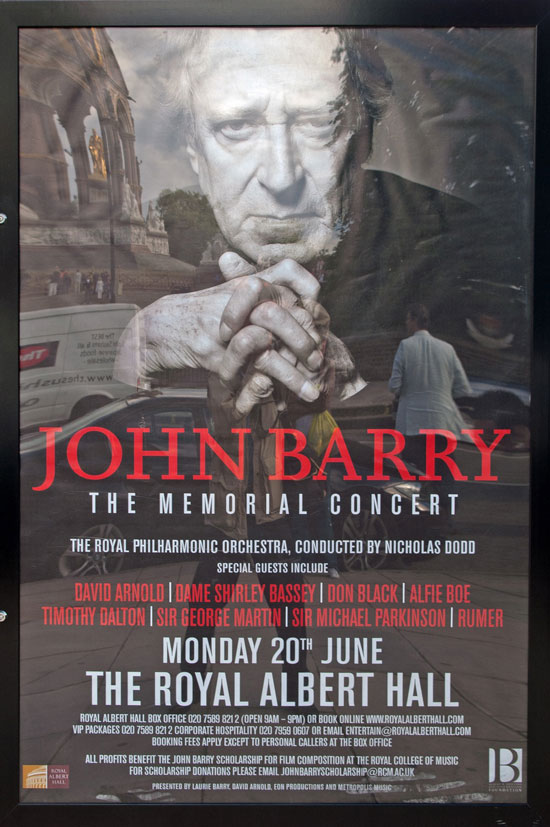 John Barry - Memorial Concert - Royal Albert Hall, June 20, 2011