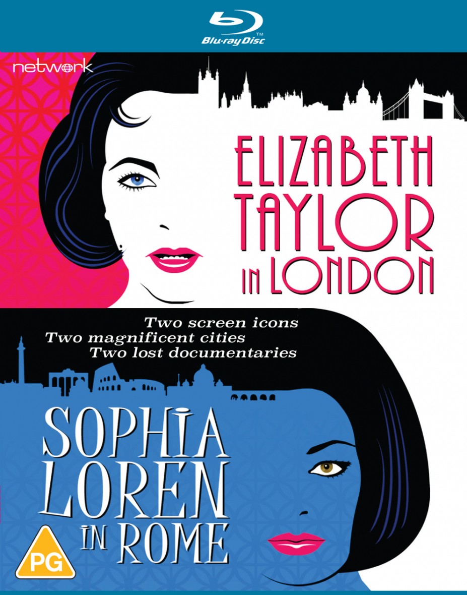 elizabeth taylor in london sophia loren in rome blu ray 