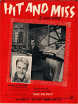 Hit and Miss - John Barry - sheet music